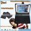 Universal 7 inch Bluetooth Keyboard with leather case fit for windows/IOS/Android tablet pc