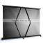 2016 hot selling Easy Use Table Screen fashion design low cost projection screen