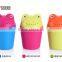 Lovely and safety plastic panda baby Wash Hair Cup and Scoop