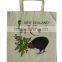 100% Recycled Wholesale Cheap Fashion Black Cotton Canvas Women's Shopping Tote Bag