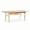 T015 Modern wood dining table and chair dining room furniture