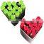 Fashion heart shaped metal pen holder