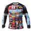 spandex Lycra mma rash guard / custom mma rash guard / mma custom made rash guard