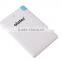 Build in Cable Lithium Polymer 2500mah Ultral Slim Credit Card Power Bank for Xiaomi Mobile Phone