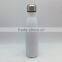 500ml white Stainless steel bottle/painting insulated bottle/ white vacuum water drinking bottle
