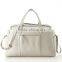 Designer woman leather overnight weekend bag