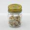 150ml Embossed Mini Glass Jam Jar with Tinplate Lid