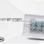 White 4 gang push button bathroom light switch
