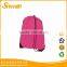 polyester drawstring gym bag drawstring bag / shoes bag for sports