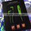 shiny earphone with led line