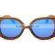 Hot selling retro full frame polarized wooden sunglasses for men and women