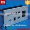 Aluminum Drawing Panel Hotel Wall Mount Media Power Socket Plate With Bottom Box for Hotel AV Solutions