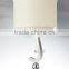modern bedroom table lamp with stainless steel OM66138