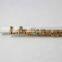 16 holes gold lacquer keys flute