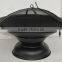 Cold Rolled Steel Metal Type round fire pits with cover