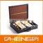 Best Sell factory customized Stand leather wine box with wine accessories (ZDS-F386)