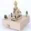 church wooden Gift Nature music boxes