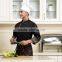 Customized With Good Quality Double Breasted Cotton/polyester Buttons Black Chef Overalls