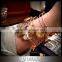Charm Bangle Personalized Map Bracelet
