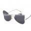 Wholesale Metal Butterfly Female Models of High-end Sunglasses