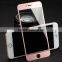 New 3D updated titanium aluminum alloy Frame full cover 0.33mm tempered glass screen protector for iPhone 6 6s plus