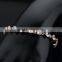 Fashion jewelry women's rose gold plated AAA+ cubic zirconia clear crystal bracelet for birthday gift