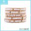 925 Sterling Silver Chocolate Bio Magnetic Leather Bracelet