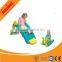 Toddler baby play strcture, children soft play plastic slides toy