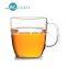 christmas sales high borosilicate glass beer mugs for 120ml