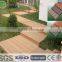 wood plastic composite hollow outside decking plank