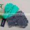 winter custom fashion ladies knit green gloves