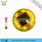 Pathway underground green light cat eye solar flashing light reflective road stud