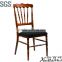BH-L8814 Hot sale Wood And Resin Napoleon Chair