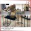 Glass store bags display showcase kiosk design for big brand bags shop furniture