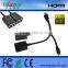 Rj45 powerline HDMI extender 30m over utp cable Cat5e/6 hdmi extender with pigtail, no power needed
