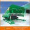 factory supply industry manual air powered edge lift hydraulic dock levelers