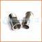  high quality steel flat head hollow rivets