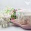 Popular Resin Elephant and bird Tea Light Candle holder as wedding party gifts