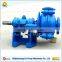 natural rubber impeller lined anti acid slurry pump for industry