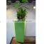 Corner flower pot