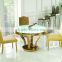 Modern Design Round 4 Seater Glass Dining Table TH347