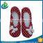 Trade assurance jersey dance ballet shoe with dots printed