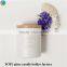 lit mercury glass globe Sea Glass Spray Paint Personalized Candle Jars