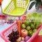 Useful plastic storage basket, baskets in bulk