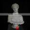 stone elegant woman bust statue