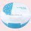 600ML Round Shape Plastic Bento Lunch Box with Forks