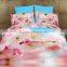 Factory custom digital print new cotton fabric bed sheet