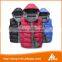 Top Quality Fashion Zipper Winter Hooded Jacket Children's Sleeveless Down Vest