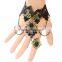 2015 hot selling lace bracelet&ring sets bride wedding jewelry set wholesale