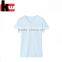 Factory Direct Sale Mens V Neck Tshirts Bulk Basic Cotton Tee Shirts for Man